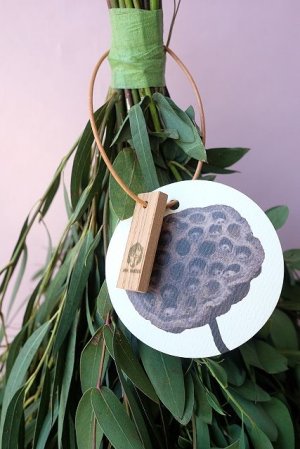 画像3: Dry plants for decor ユーカリパルブラシンプルスワッグ